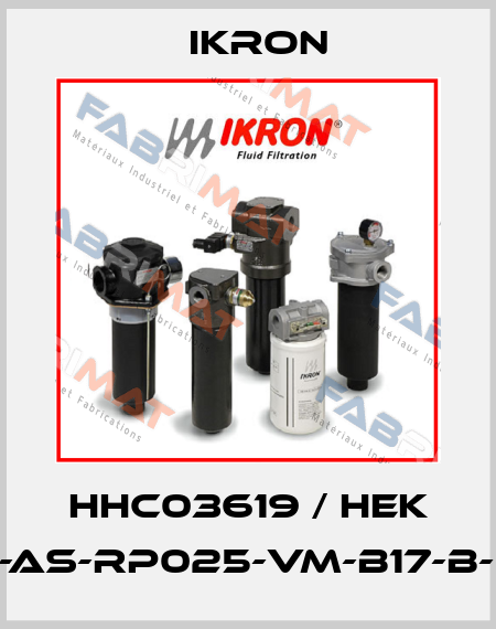 HHC03619 / HEK 02-20.201-AS-RP025-VM-B17-B-HHC04176 Ikron