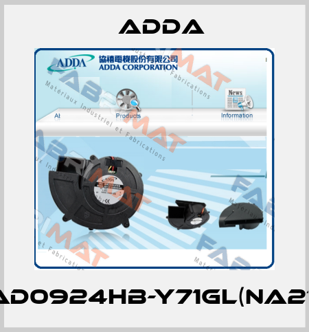 AD0924HB-Y71GL(NA21) Adda