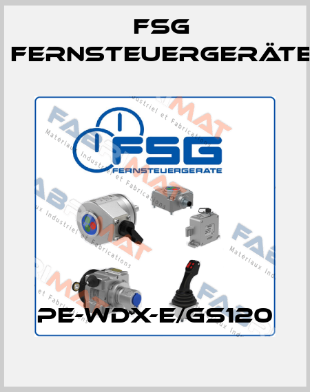 PE-WDX-E/GS120 FSG Fernsteuergeräte