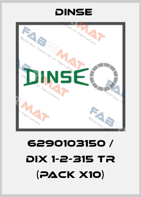 6290103150 / DIX 1-2-315 TR (pack x10) Dinse