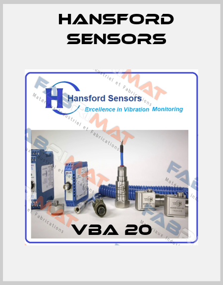 VBA 20 Hansford Sensors