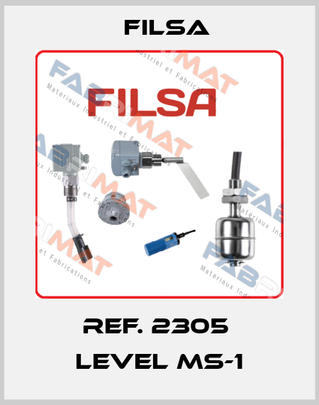 ref. 2305  level MS-1 Filsa