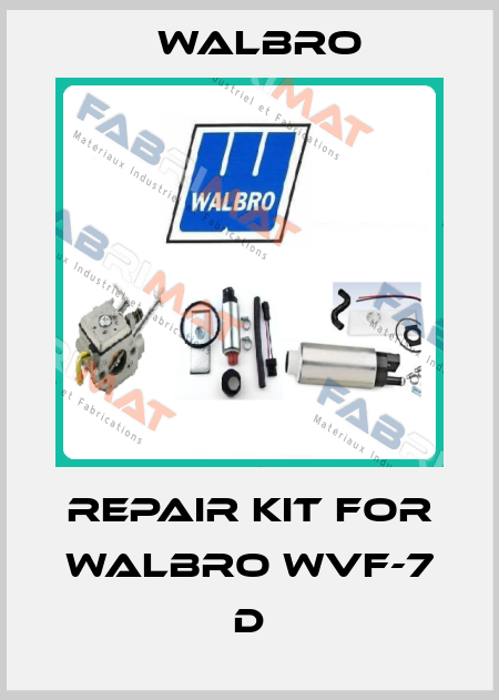 repair kit for Walbro wvf-7 D Walbro