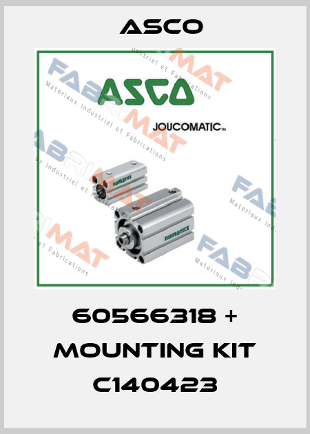 60566318 + mounting kit C140423 Asco
