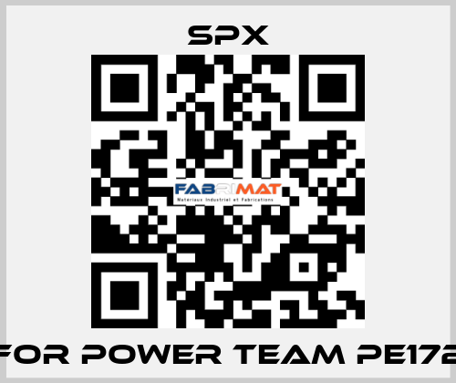For Power Team PE172 Spx
