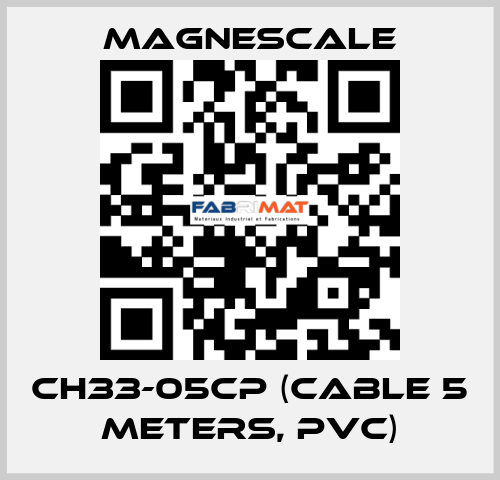 CH33-05CP (cable 5 meters, PVC) Magnescale