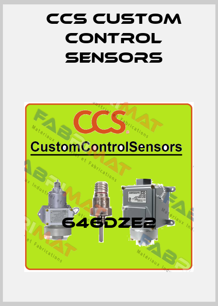 646DZE2 CCS Custom Control Sensors
