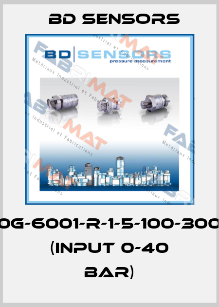26.600G-6001-R-1-5-100-300-1-000 (INPUT 0-40 BAR) Bd Sensors