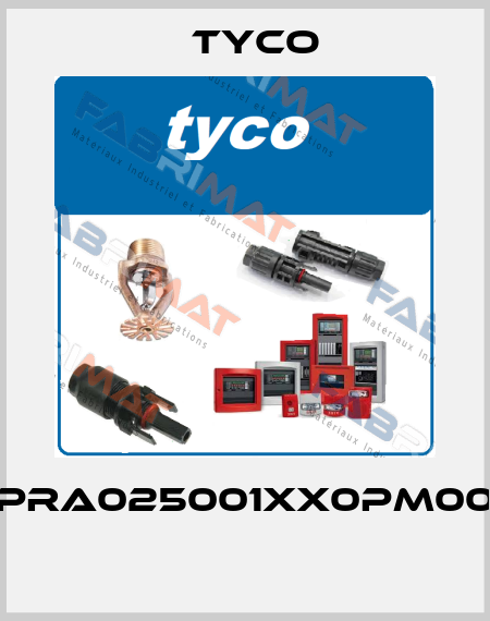 PRA025001XX0PM00  TYCO