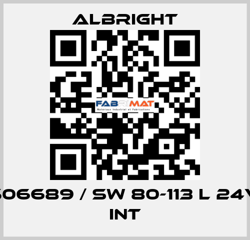 506689 / SW 80-113 L 24V INT Albright