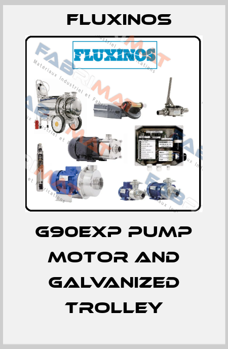 G90Exp pump motor and galvanized trolley fluxinos