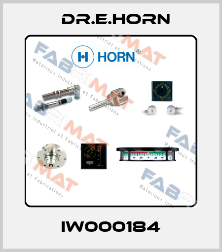 IW000184 Dr.E.Horn