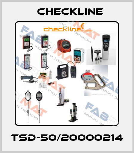 TSD-50/20000214 Checkline