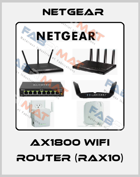 AX1800 WiFi Router (RAX10) NETGEAR