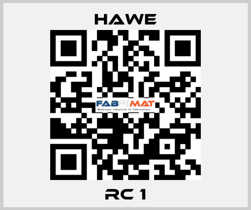 RC 1 Hawe