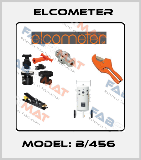 model: B/456  Elcometer