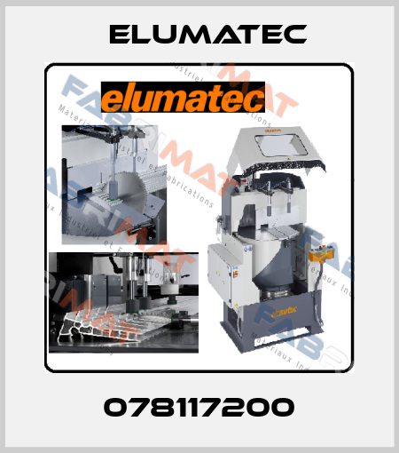 078117200 Elumatec