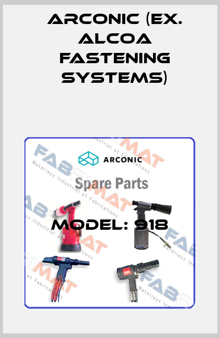 Model: 918 Arconic (ex. Alcoa Fastening Systems)
