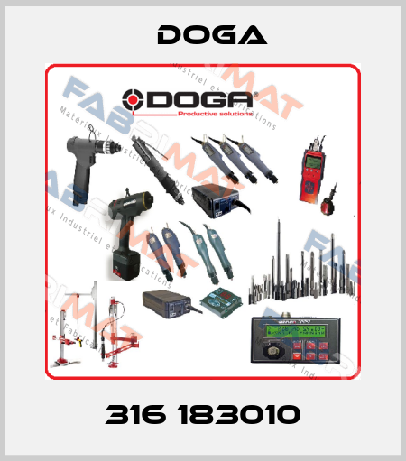 316 183010 Doga