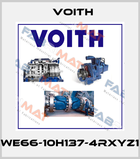 WE66-10H137-4RXYZ1 Voith