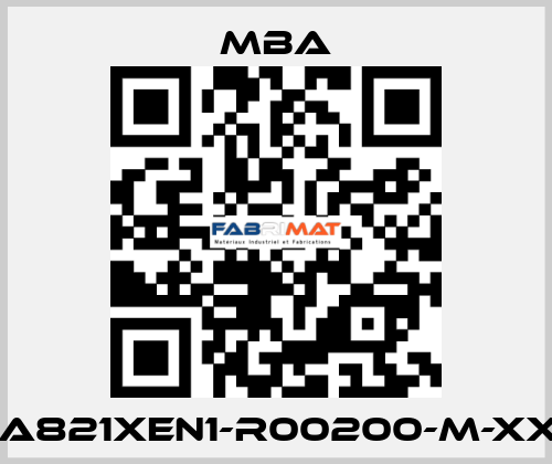 MBA821XEN1-R00200-M-XXXX MBA