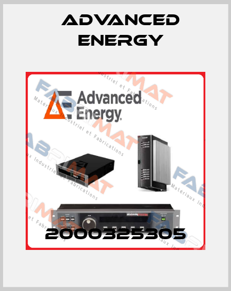 2000325305 ADVANCED ENERGY