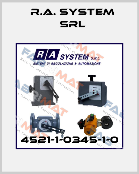 4521-1-0345-1-0 R.A. System Srl