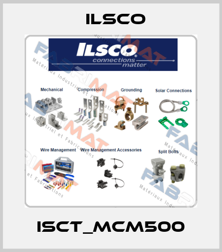 ISCT_MCM500 Ilsco