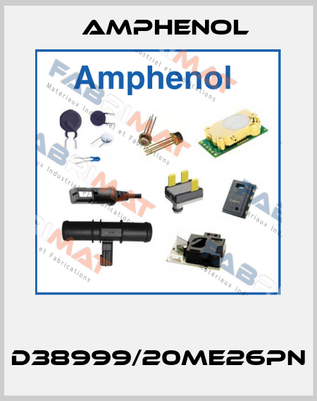  	  D38999/20ME26PN Amphenol