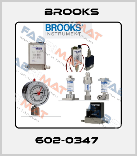 602-0347  Brooks