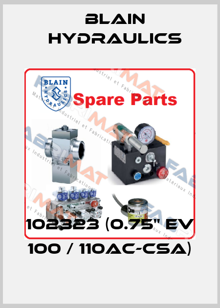 102323 (0.75" EV 100 / 110AC-CSA) Blain Hydraulics
