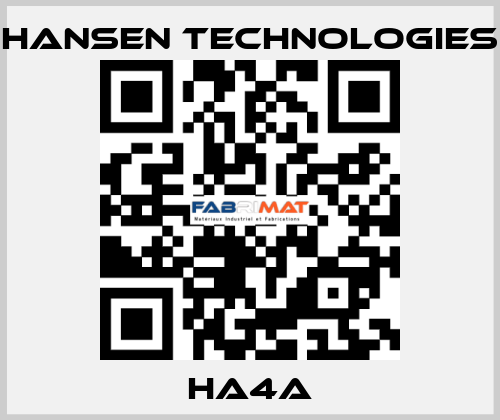 HA4A HANSEN TECHNOLOGIES