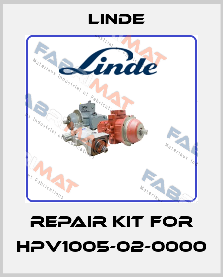 repair kit for HPV1005-02-0000 Linde