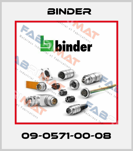 09-0571-00-08 Binder