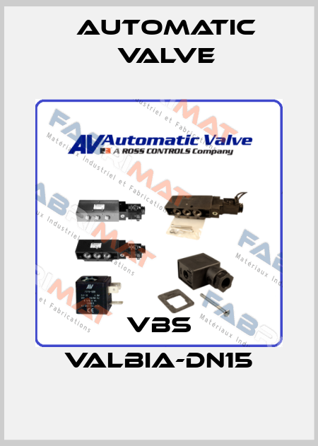 VBS VALBIA-DN15 Automatic Valve