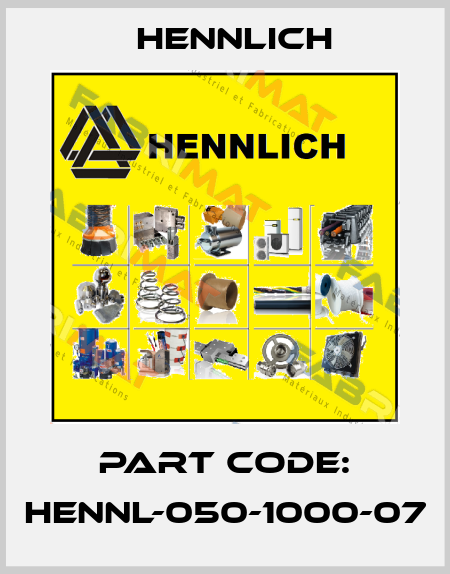 Part Code: HENNL-050-1000-07 Hennlich