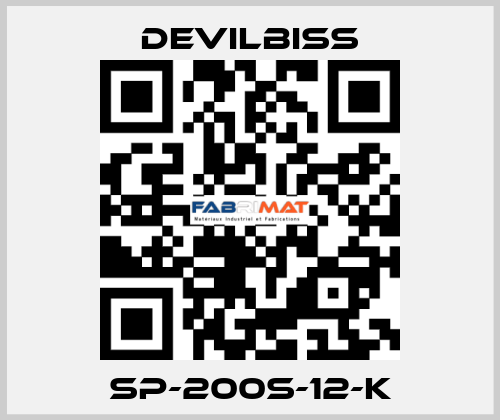 SP-200S-12-K Devilbiss