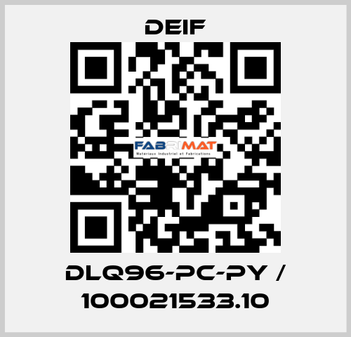 DLQ96-pc-PY / 100021533.10 Deif
