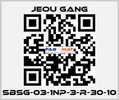 SBSG-03-1NP-3-R-30-10 Jeou Gang