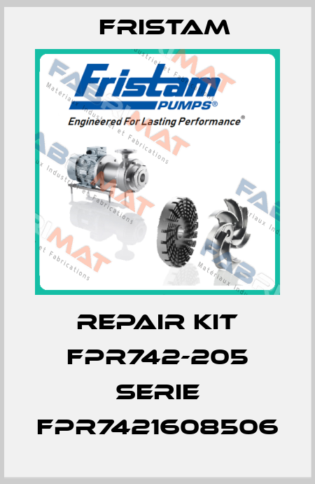 Repair kit FPR742-205 SERIE FPR7421608506 Fristam
