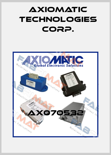 AX070532 Axiomatic Technologies Corp.