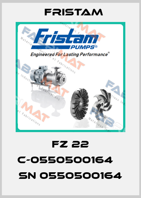 FZ 22 C-0550500164    SN 0550500164 Fristam