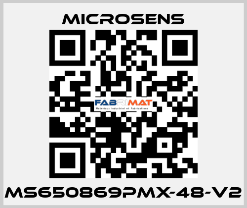 MS650869PMX-48-V2 MICROSENS