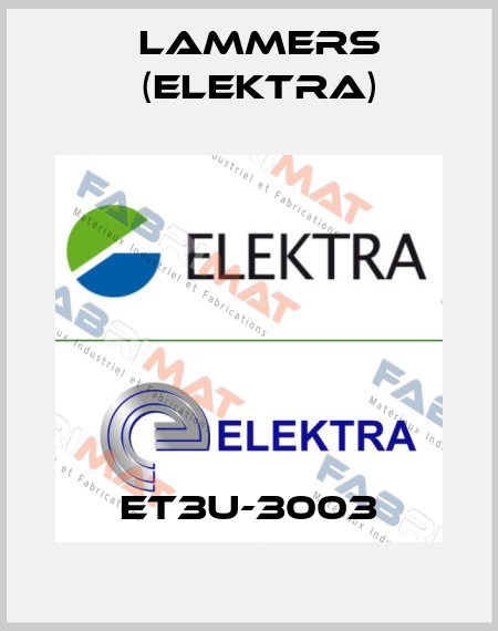 ET3U-3003 Lammers (Elektra)