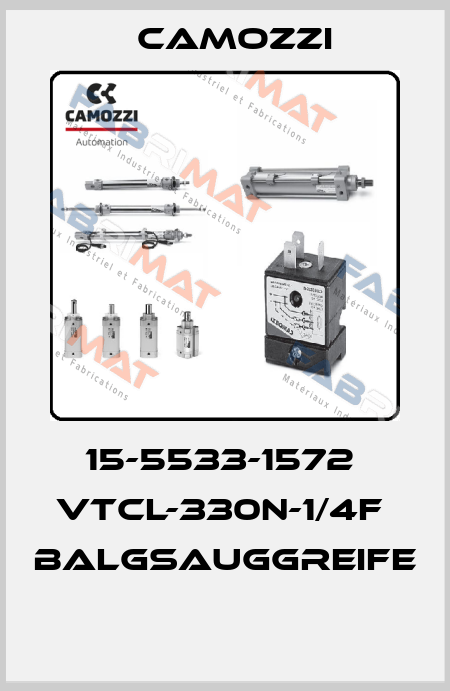 15-5533-1572  VTCL-330N-1/4F  BALGSAUGGREIFE  Camozzi