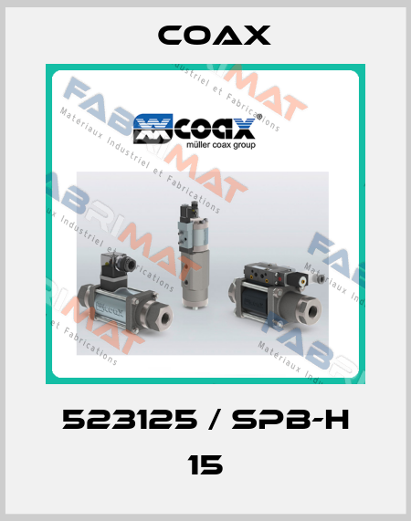 523125 / SPB-H 15 Coax