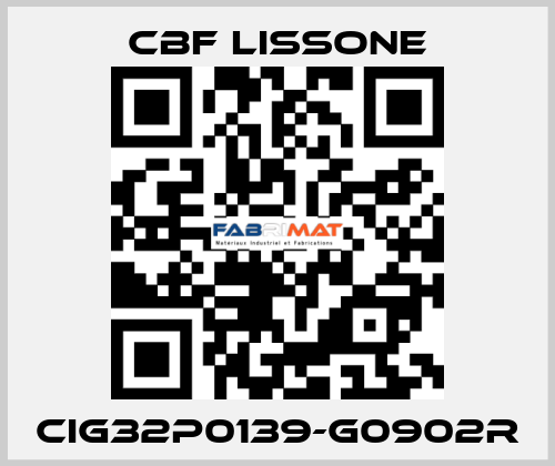 CIG32P0139-G0902R CBF LISSONE