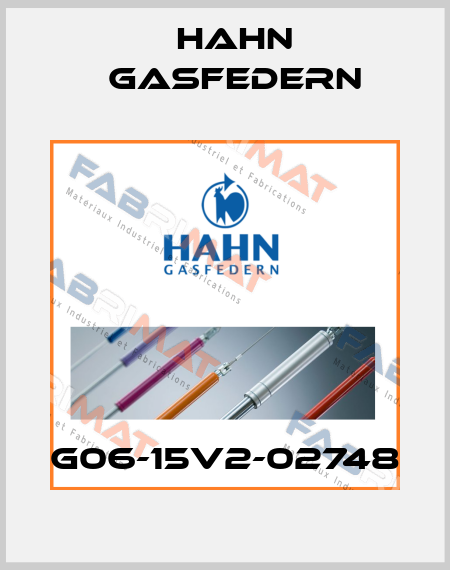 G06-15V2-02748 Hahn Gasfedern