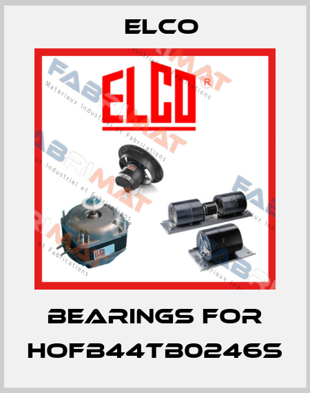 bearings for HOFB44TB0246S Elco