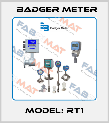 Model: RT1 Badger Meter